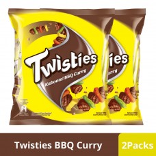 Twisties BBQ Curry Multipack (120g x 2)